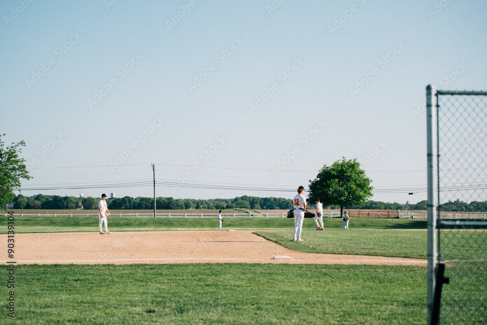 Fototapeta premium Baseball Game 