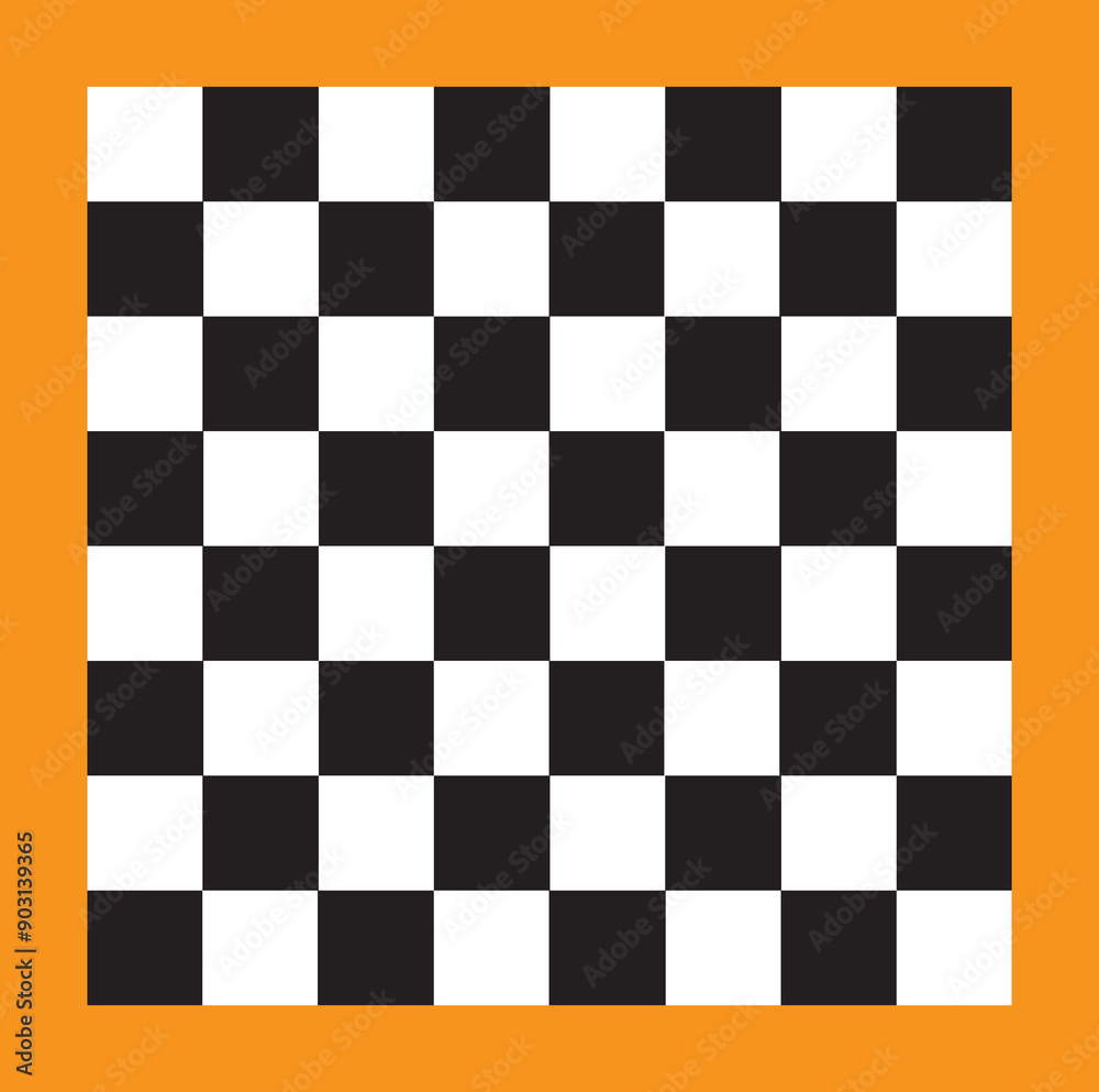 Fototapeta premium Empty Chessboard