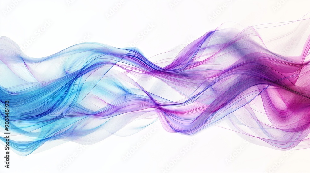 Colorful Abstract Flowing Wave Patterns. Colorful Abstract Flowing Wave Patterns.