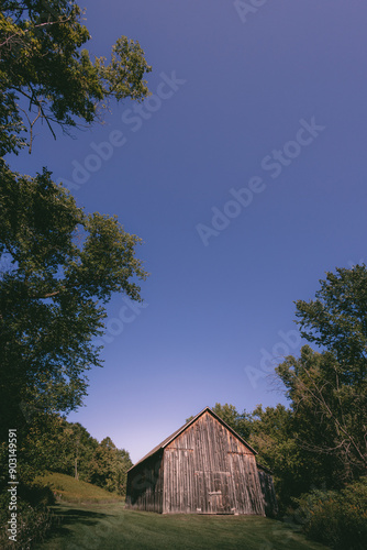 Old Stable in Norskedalen Wisconsin photo