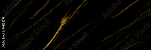 Panel kuchenny z motywem Marble texture wall surface black gold ink pattern graphic  background granite abstract light elegant grey for do floor plan ceramic counter texture tile black yellow background natural for paper.