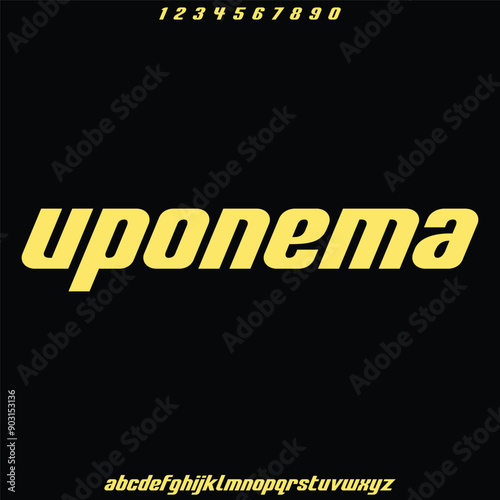modern urban bold condensed font for poster and head line