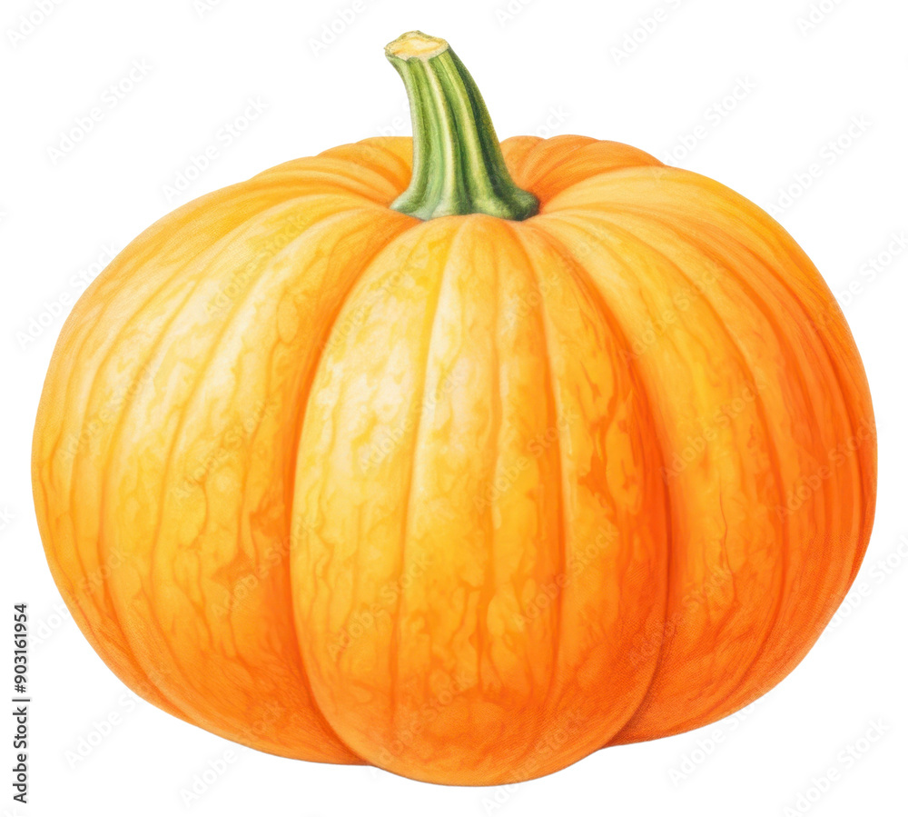 Obraz premium PNG Pumpkin vegetable squash plant transparent background