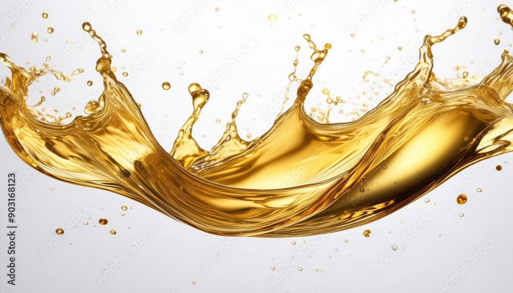 Fototapeta premium orange juice splash
