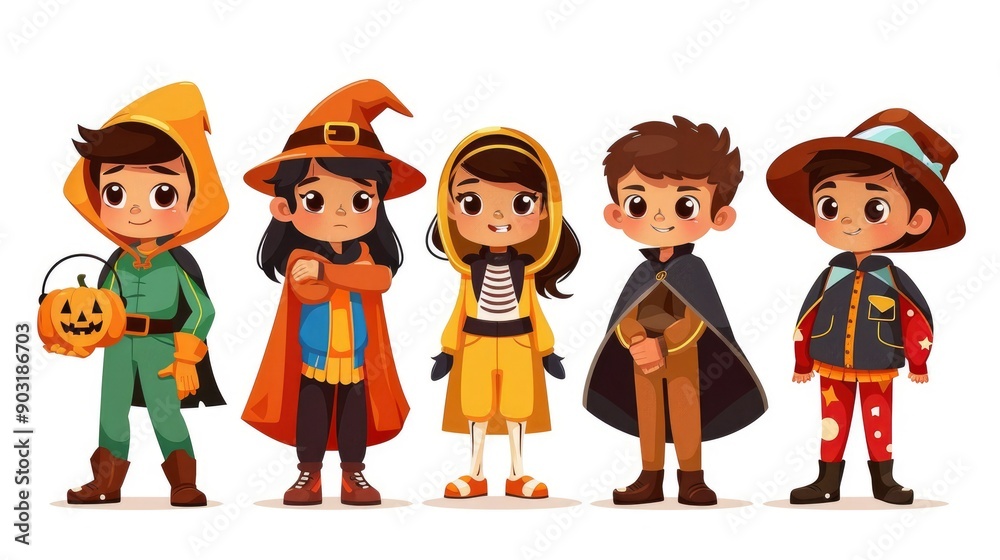 Cute Kids in Halloween Costumes Cute Kids in Halloween Costumes