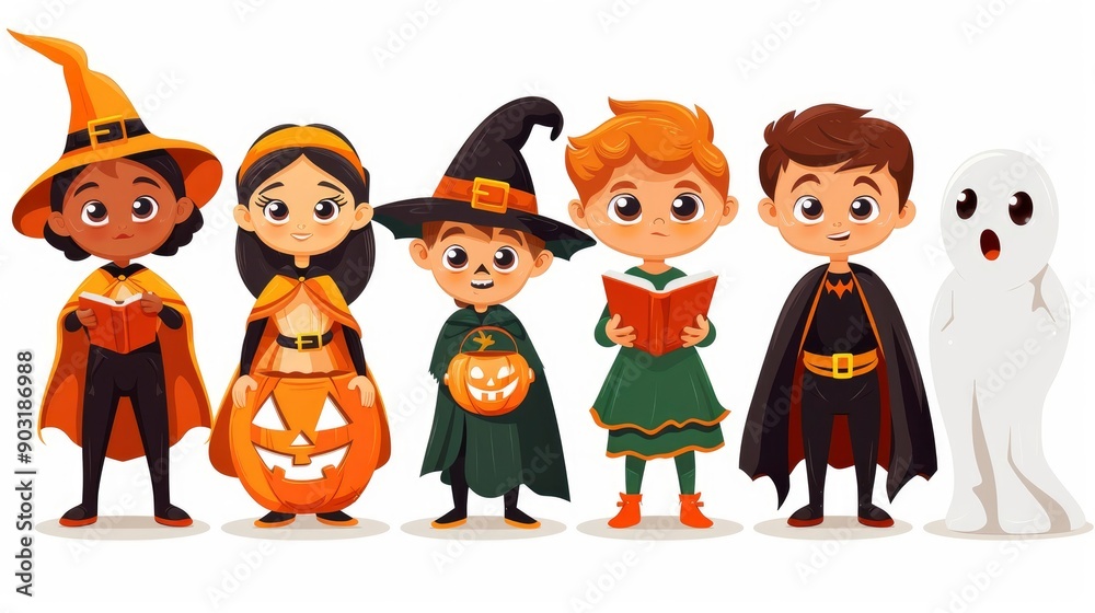 Cute Kids in Halloween Costumes Cute Kids in Halloween Costumes
