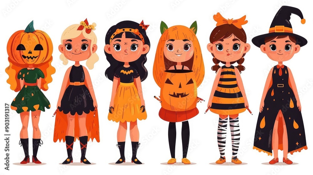 Cute Kids in Halloween Costumes Cute Kids in Halloween Costumes