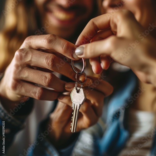 Capturing the emotions of receiving keys to a new home and the overwhelming joy it brings