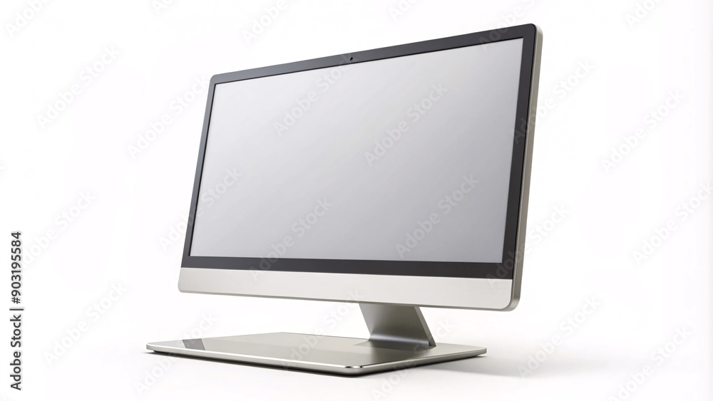 Digital lcd plasma screen display mock-up, tecnology tv, modern pc monitor desktop isolated white background Digital lcd plasma screen display mock-up, tecnology tv, modern pc monitor desktop isolated white background