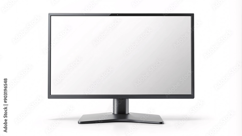 Digital lcd plasma screen display mock-up, tecnology tv, modern pc monitor desktop isolated white background Digital lcd plasma screen display mock-up, tecnology tv, modern pc monitor desktop isolated white background