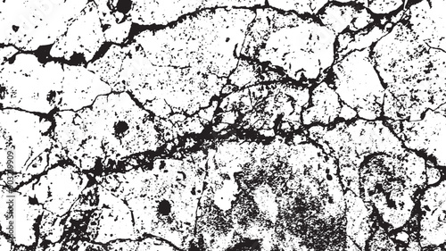 A heavily weathered texture with deep cracks and high contrast, ideal for industrial designs and bold abstract art.