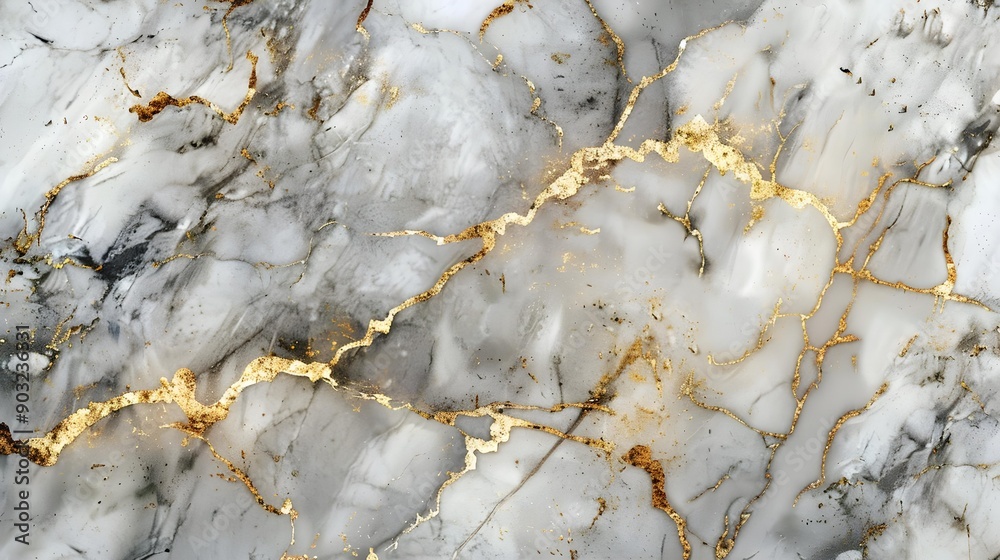 Natural white gold gray marble texture pattern Natural white gold gray marble texture pattern