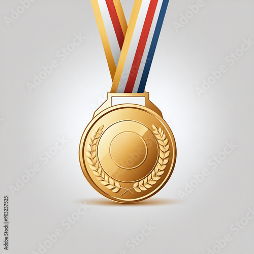 Celebrate success and achievement with a gold medal