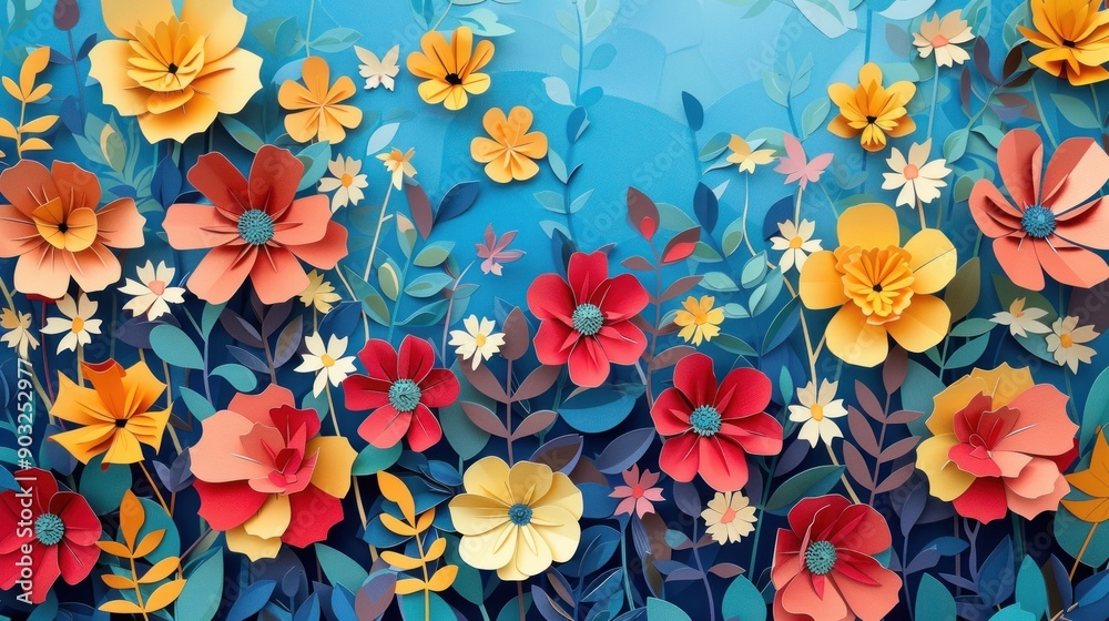 Paper Flowers Garden Paper Flowers Garden