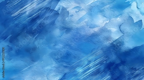 Blue pastel abstract background with lines