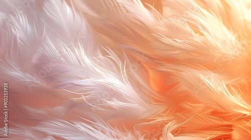 Blur Bird chicken feather texture for background