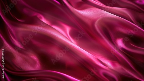 Wallpaper Mural Luxurious Pink Silk Fabric Texture: A Background of Elegance Torontodigital.ca