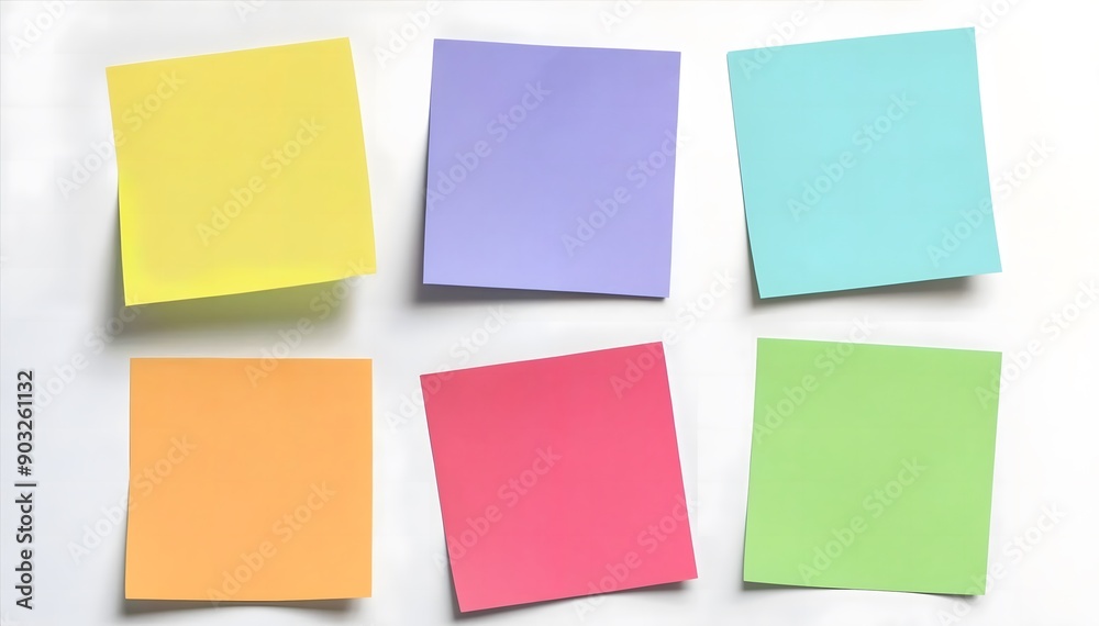 Colorful Sticky Notes Colorful Sticky Notes