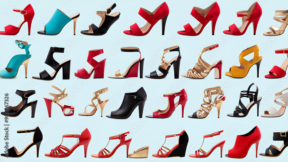 Fashionable Footwear Collection: Stylish High Heels Fashionable Footwear Collection: Stylish High Heels