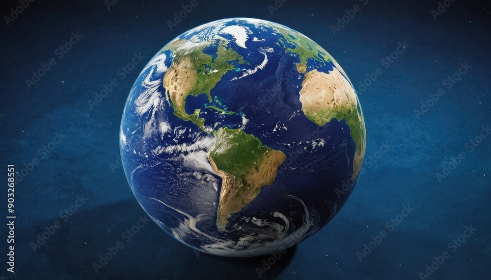 Fototapeta premium Earth From Space.