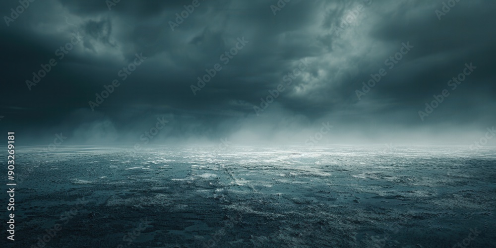 Fototapeta premium Tranquil Serenity. Chilling Background Concept