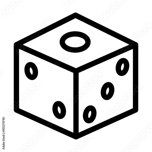 Dice icon template