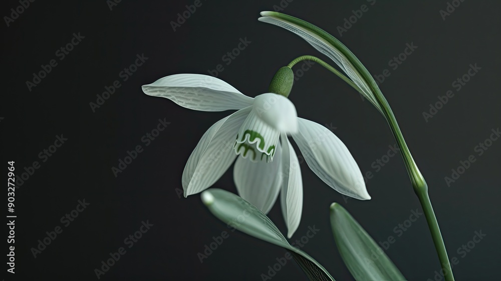 snowdrop flower white tiny flower snowdrop flower white tiny flower