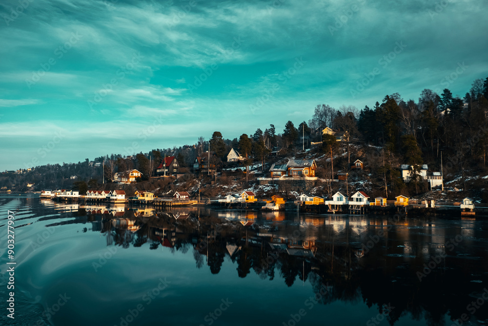 Naklejka premium Norway
