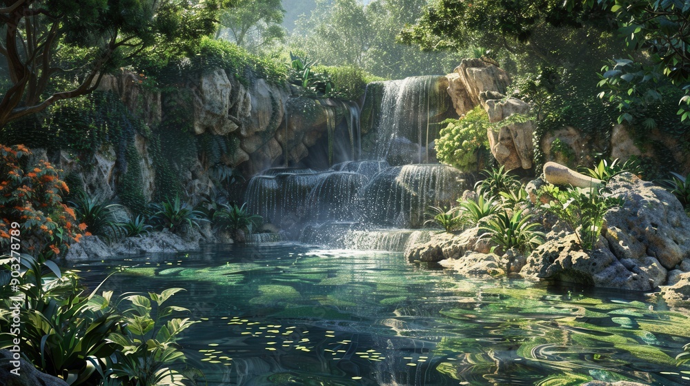 Fototapeta premium 430 High Detailed Realistic Images of Environmental Scenes. Environmental preservation concept