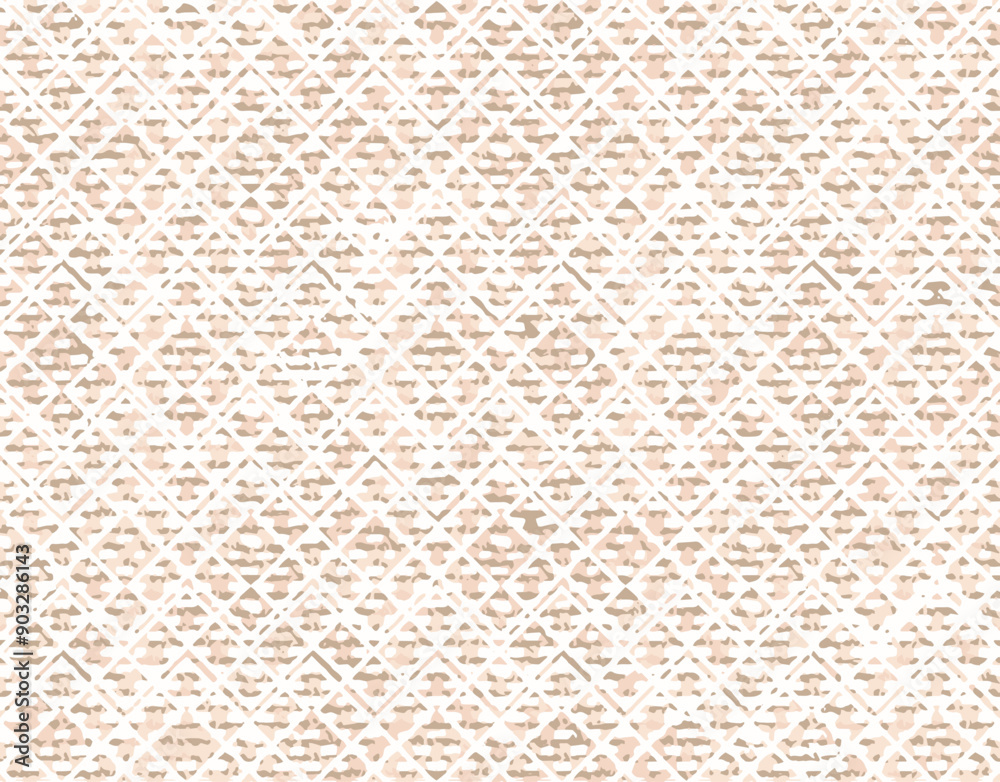 seamless pattern with squares brown theme cross line pattern.