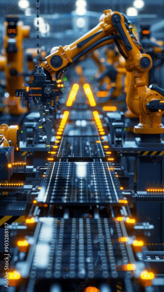 Automated Solar Panel Production Line Automated Solar Panel Production Line