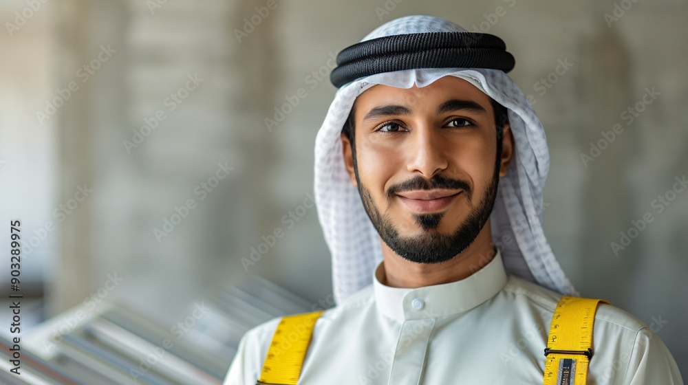 Portrait of a Smiling Arab Man Portrait of a Smiling Arab Man