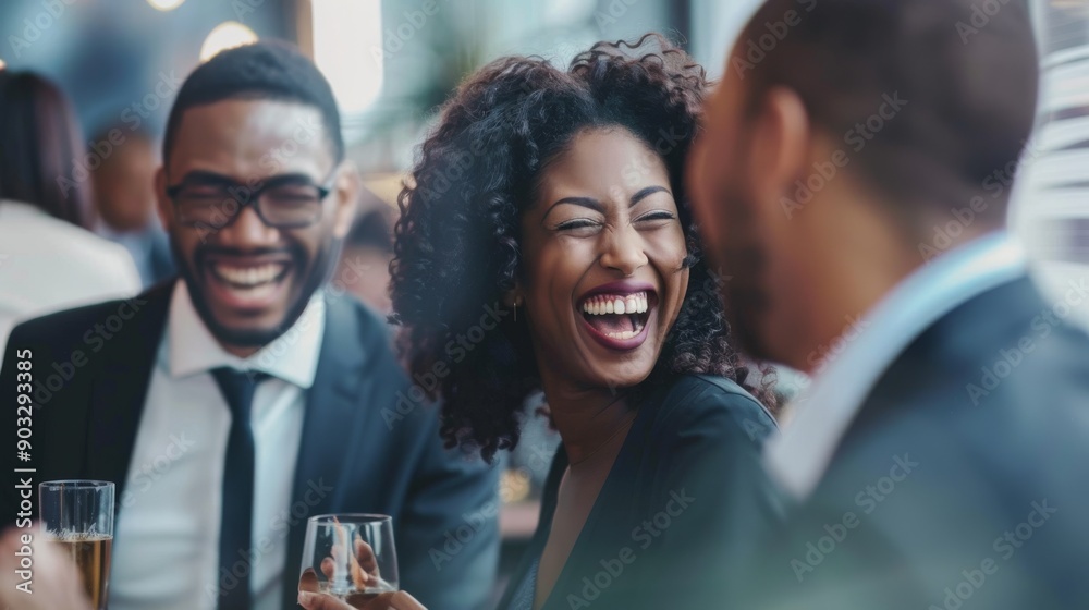 Joyful Conversation Among Friends Joyful Conversation Among Friends