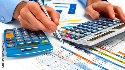 accountant Focused on Meticulous Profit Margin Calculations, Emphasizing