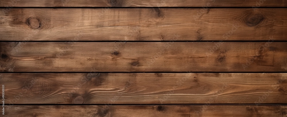 Naklejka premium Richly Textured Rustic Wood Panels with Natural Grain Patterns