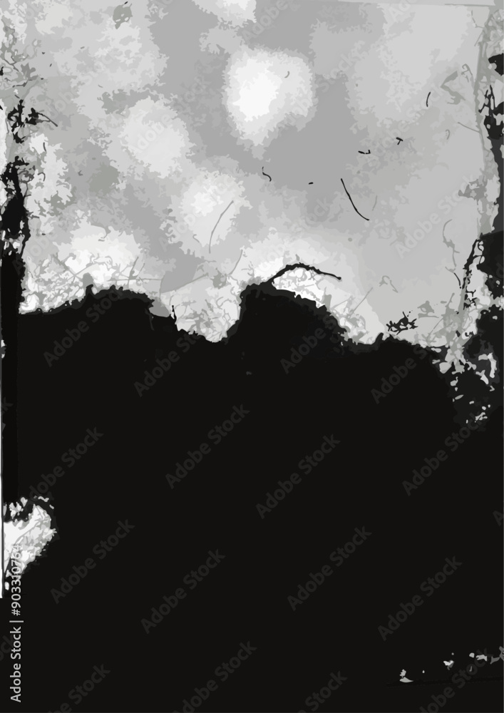 Obraz premium Horror background (black and gray)