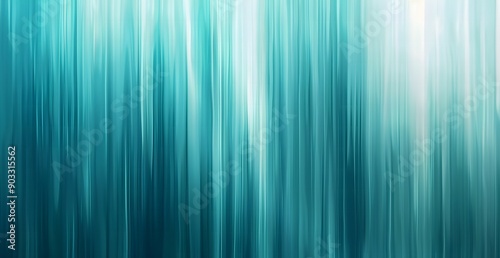 Abstract Teal Gradient with Blurred Stripes and Noise