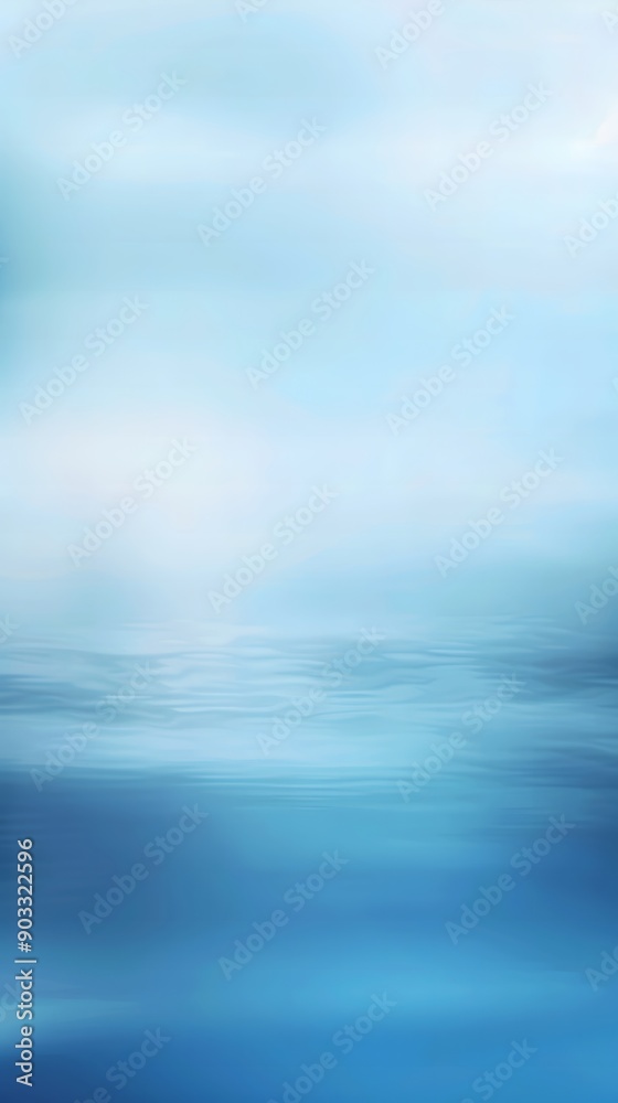 Obraz premium Soft Blue Background for Simple and Calm Web Design