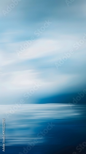 Wallpaper Mural Soft Blue Background for Simple and Calm Web Design Torontodigital.ca