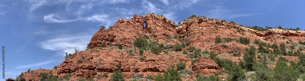 Panoramic Landscapes Taken In Red Rock State Park Near Sedona, Arizona Panoramic Landscapes Taken In Red Rock State Park Near Sedona, Arizona