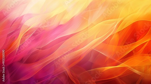 Warm abstract design with autumn colors and soft gradients