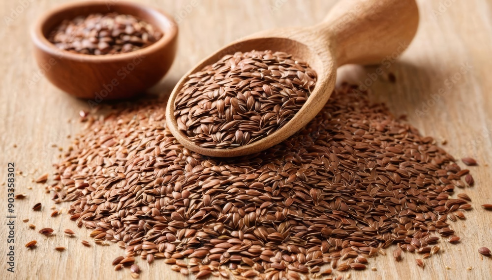 Natural grains in wooden bowls ready for a healthy meal Natural grains in wooden bowls ready for a healthy meal