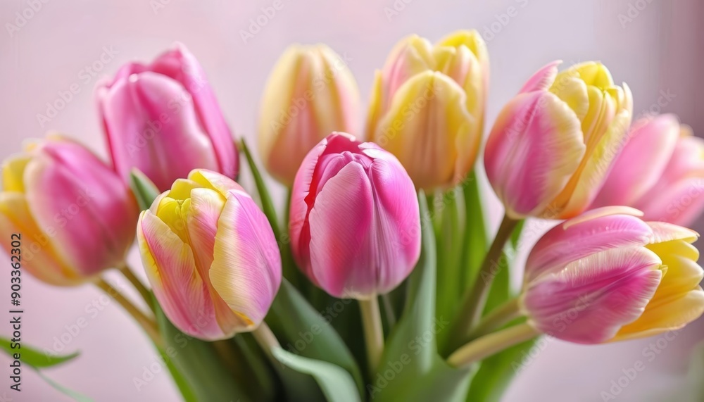 Fototapeta premium Blooming beauty in soft hues