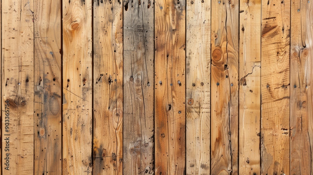 Wooden planks background with nail marks wood texture Wooden planks background with nail marks wood texture