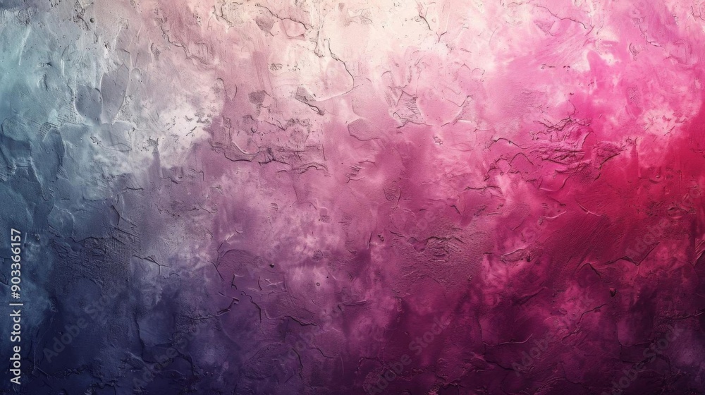 Obraz premium Abstract textured background in shades of blue, purple and pink.
