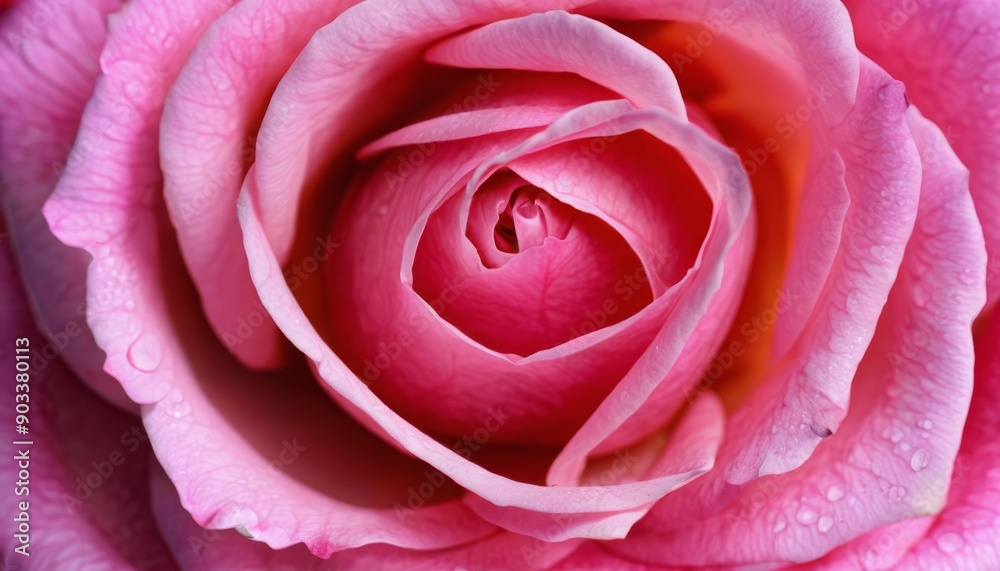 Pure beauty in bloom A closeup of a delicate pink rose Pure beauty in bloom A closeup of a delicate pink rose