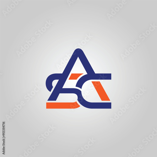SAC logo for an envelope design design for an initial design