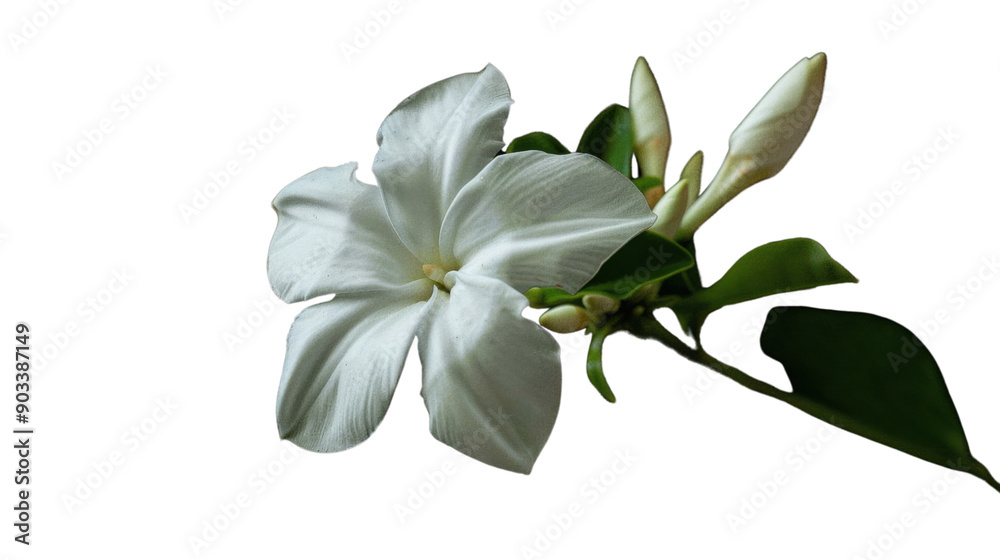 Jasmine flower on transparent background Jasmine flower on transparent background