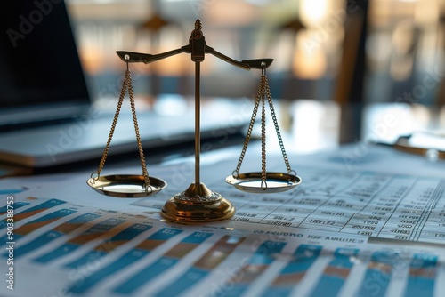 Balance sheet with negative figures and debt highlights, accounting debt concept