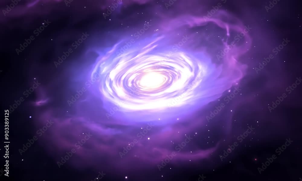 Spiral Galaxy in Space Spiral Galaxy in Space